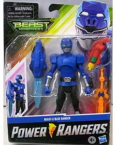 HASBRO POWER RANGERS BEAST MORPHERS 6インチアクションフィギュア BEAST-X BLUE RANGER