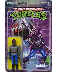 SUPER 7 REACTION FIGURES 3.75インチアクションフィギュア TEENAGE MUTANT NINJA TURTLES WAVE 1 FOOT SOLDIER