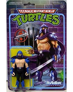 SUPER 7 REACTION FIGURES 3.75インチアクションフィギュア TEENAGE MUTANT NINJA TURTLES WAVE 1 SHREDDER