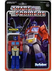 SUPER 7 REACTION FIGURES 3.75インチアクションフィギュア TRANSFORMERS OPTIMUS PRIME