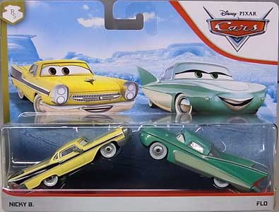 MATTEL CARS 2020 2PACK NICKY B. & FLO