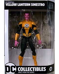 DC COLLECTIBLES DC ESSENTIALS YELLOW LANTERN SINESTRO