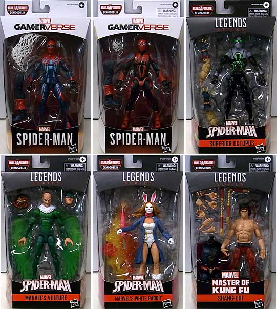 HASBRO MARVEL LEGENDS 2020 SPIDER-MAN SERIES 11.0 6種セット [DEMOGOBLIN SERIES]