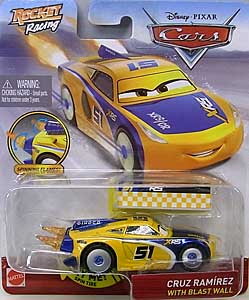 MATTEL CARS 2020 XTREME RACING SERIES ROCKET RACING シングル CRUZ RAMIREZ WITH BLAST WALL