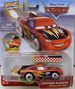 MATTEL CARS 2020 XTREME RACING SERIES ROCKET RACING シングル LIGHTNING McQUEEN WITH BLAST WALL