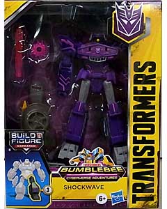 HASBRO アニメ版 TRANSFORMERS BUMBLEBEE CYBERVERSE ADVENTURES DELUXE CLASS SHOCKWAVE [MACCADAM SERIES]