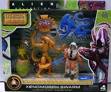 LANARD TOYS ALIEN COLLECTION XENOMORPH SWARM BATTLE SET [XENOMORPH DRONE]