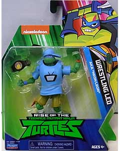 PLAYMATES RISE OF THE TEENAGE MUTANT NINJA TURTLES ベーシックフィギュア WRESTLING LEO