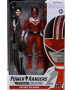 HASBRO POWER RANGERS LIGHTNING COLLECTION 6インチアクションフィギュア TIME FORCE RED RANGER パッケージ傷み特価