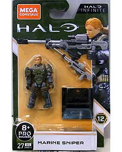 MEGA CONSTRUX HALO HEROES SERIES 12 MARINE SNIPER