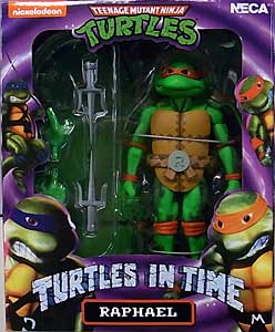 NECA TEENAGE MUTANT NINJA TURTLES TURTLES IN TIME 7インチアクションフィギュア シリーズ2 RAPHAEL