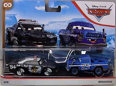 MATTEL CARS 2020 2PACK APB & BROADSIDE