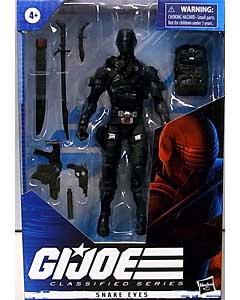 HASBRO G.I.JOE 6インチアクションフィギュア CLASSIFIED SERIES SNAKE EYES パッケージ傷み特価