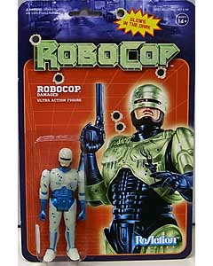 SUPER 7 REACTION FIGURES 3.75インチアクションフィギュア ROBOCOP ROBOCOP [BATTLE DAMAGED] [GLOW IN THE DARK]