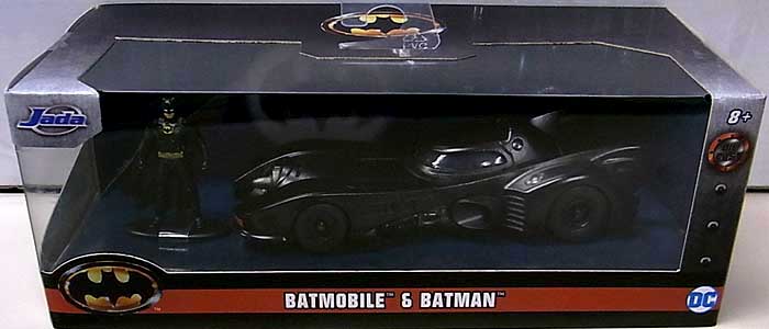 JADA TOYS METALS DIE CAST 1/32スケール BATMAN 1989 BATMOBILE & BATMAN