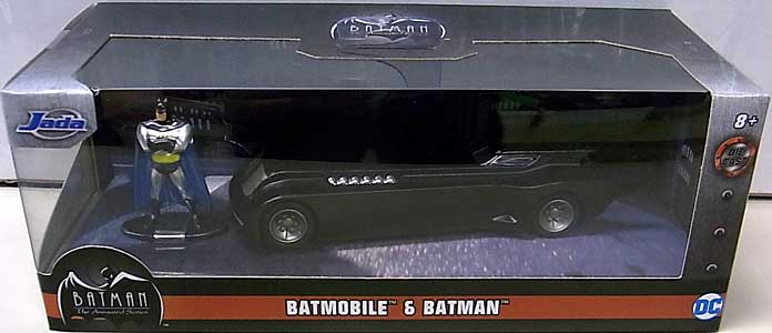 JADA TOYS METALS DIE CAST 1/32スケール BATMAN THE ANIMATED SERIES BATMOBILE & BATMAN