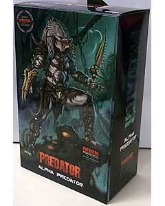 NECA PREDATOR 7インチアクションフィギュア ULTIMATE ALPHA PREDATOR [100TH FIGURE SPECIAL EDITION] パッケージ傷み特価