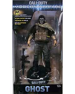 McFARLANE TOYS CALL OF DUTY: MODERN WARFARE 7インチアクションフィギュア GHOST パッケージ傷み特価