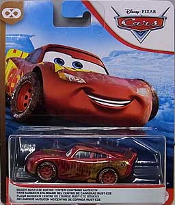 MATTEL CARS 2020 シングル MUDDY RUST-EZE RACING CENTER LIGHTNING McQUEEN 台紙傷み特価