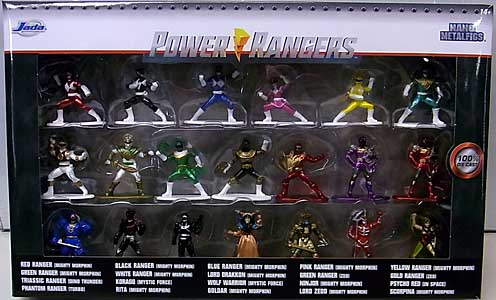 JADA TOYS NANO METALFIGS POWER RANGERS 20PACK