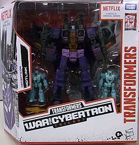 HASBRO NETFLIX TRANSFORMERS: WAR FOR CYBERTRON TRILOGY VOYAGER CLASS DECEPTICON HOTLINK