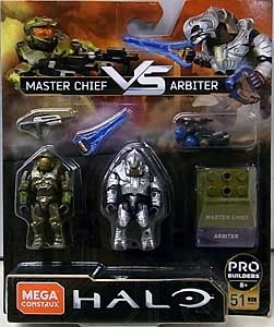 MEGA CONSTRUX FINAL SHOWDOWN 2PACK HALO MASTER CHIEF VS ARBITER 台紙傷み特価