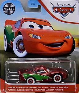 MATTEL CARS 2021 シングル HOLIDAY HOTSHOT LIGHTNING McQUEEN 台紙傷み特価