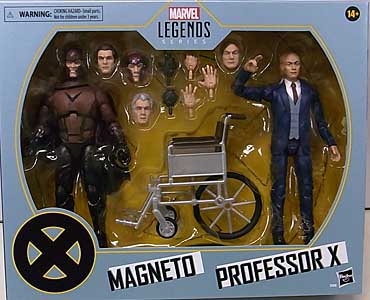 HASBRO MARVEL LEGENDS 2020 2PACK X-MEN MAGNETO & PROFESSOR X