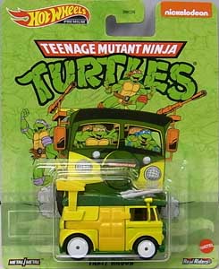 MATTEL HOT WHEELS 1/64スケール 2020 REPLICA ENTERTAINMENT TEENAGE MUTANT NINJA TURTLES PARTY WAGON