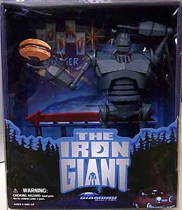 2020年 サンディエゴ・コミコン限定 DIAMOND SELECT THE IRON GIANT COSMO BURGER ACTION FIGURE パッケージ傷み特価