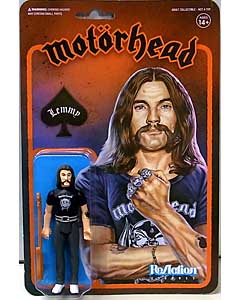 SUPER 7 REACTION FIGURES 3.75インチアクションフィギュア MOTORHEAD LEMMY