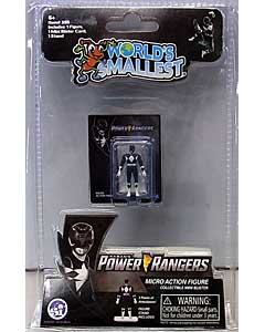 SUPER IMPULSE WORLD'S SMALLEST MICRO ACTION FIGURES POWER RANGERS MIGHTY MORPHIN BLACK RANGER