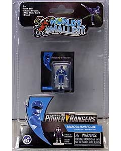 SUPER IMPULSE WORLD'S SMALLEST MICRO ACTION FIGURES POWER RANGERS MIGHTY MORPHIN BLUE RANGER