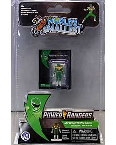 SUPER IMPULSE WORLD'S SMALLEST MICRO ACTION FIGURES POWER RANGERS MIGHTY MORPHIN GREEN RANGER