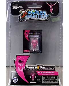 SUPER IMPULSE WORLD'S SMALLEST MICRO ACTION FIGURES POWER RANGERS MIGHTY MORPHIN PINK RANGER