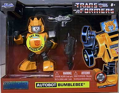 JADA TOYS METALS DIE CAST デラックス4インチフィギュア TRANSFORMERS G1 BUMBLEBEE