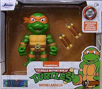 JADA TOYS METALS DIE CAST 4インチフィギュア TEENAGE MUTANT NINJA TURTLES MICHELANGELO