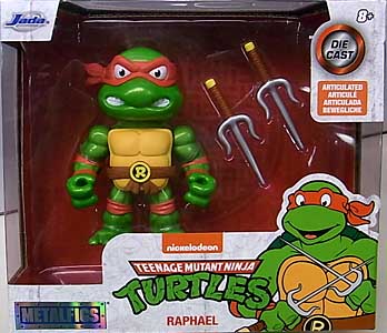 JADA TOYS METALS DIE CAST 4インチフィギュア TEENAGE MUTANT NINJA TURTLES RAPHAEL