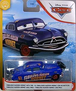 MATTEL CARS 2020 シングル FABULOUS HUDSON HORNET WITH TIRE 台紙傷み特価