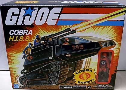 パッケージ破れ特価 HASBRO G.I.JOE WALMART限定 3.75インチアクションフィギュア RETRO COLLECTION COBRA H.I.S.S. WITH COBRA H.I.S.S. DRIVER