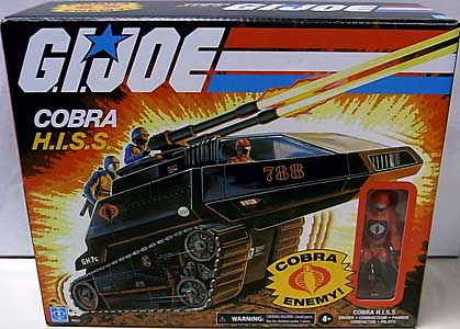 HASBRO G.I.JOE WALMART限定 3.75インチアクションフィギュア RETRO COLLECTION COBRA H.I.S.S. WITH COBRA H.I.S.S. DRIVER