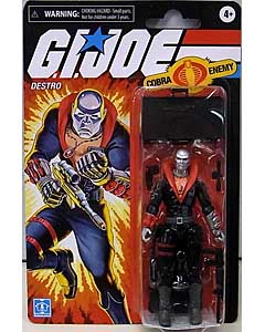 台紙傷み特価 HASBRO G.I.JOE WALMART限定 3.75インチアクションフィギュア RETRO COLLECTION DESTRO