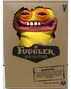 SPIN MASTER FUGGLER FUNNY UGLY MONSTER 9インチプラッシュドール GRIN GRIN [YELLOW]