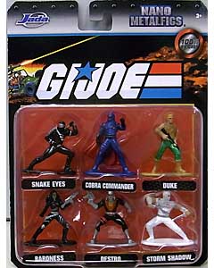 JADA TOYS NANO METALFIGS G.I.JOE 6PACK 台紙傷み特価