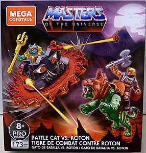 MEGA CONSTRUX MASTERS OF THE UNIVERSE BATTLE CAT VS ROTON