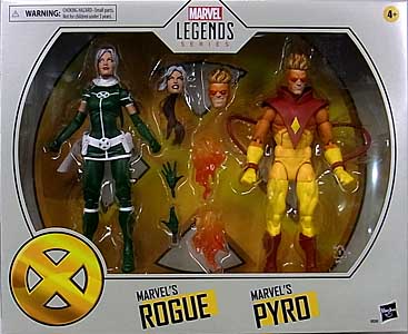 HASBRO MARVEL LEGENDS 2020 2PACK X-MEN MARVEL'S ROGUE & MARVEL'S PYRO