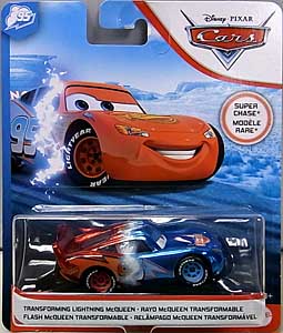 MATTEL CARS 2020 シングル SUPER CHASE TRANSFORMING LIGHTNING McQUEEN 台紙傷み特価