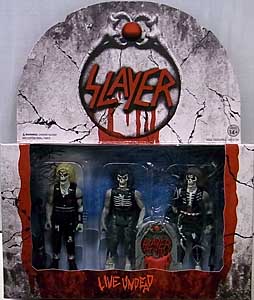 SUPER 7 REACTION FIGURES 3.75インチアクションフィギュア SLAYER LIVE UNDEAD 3PACK