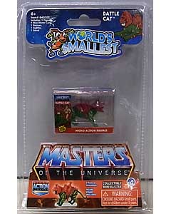 SUPER IMPULSE WORLD'S SMALLEST MICRO ACTION FIGURES MASTERS OF THE UNIVERSE BATTLE CAT