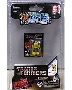 SUPER IMPULSE WORLD&#039;S SMALLEST MICRO ACTION FIGURES TRANSFORMERS G1 BUMBLEBEE